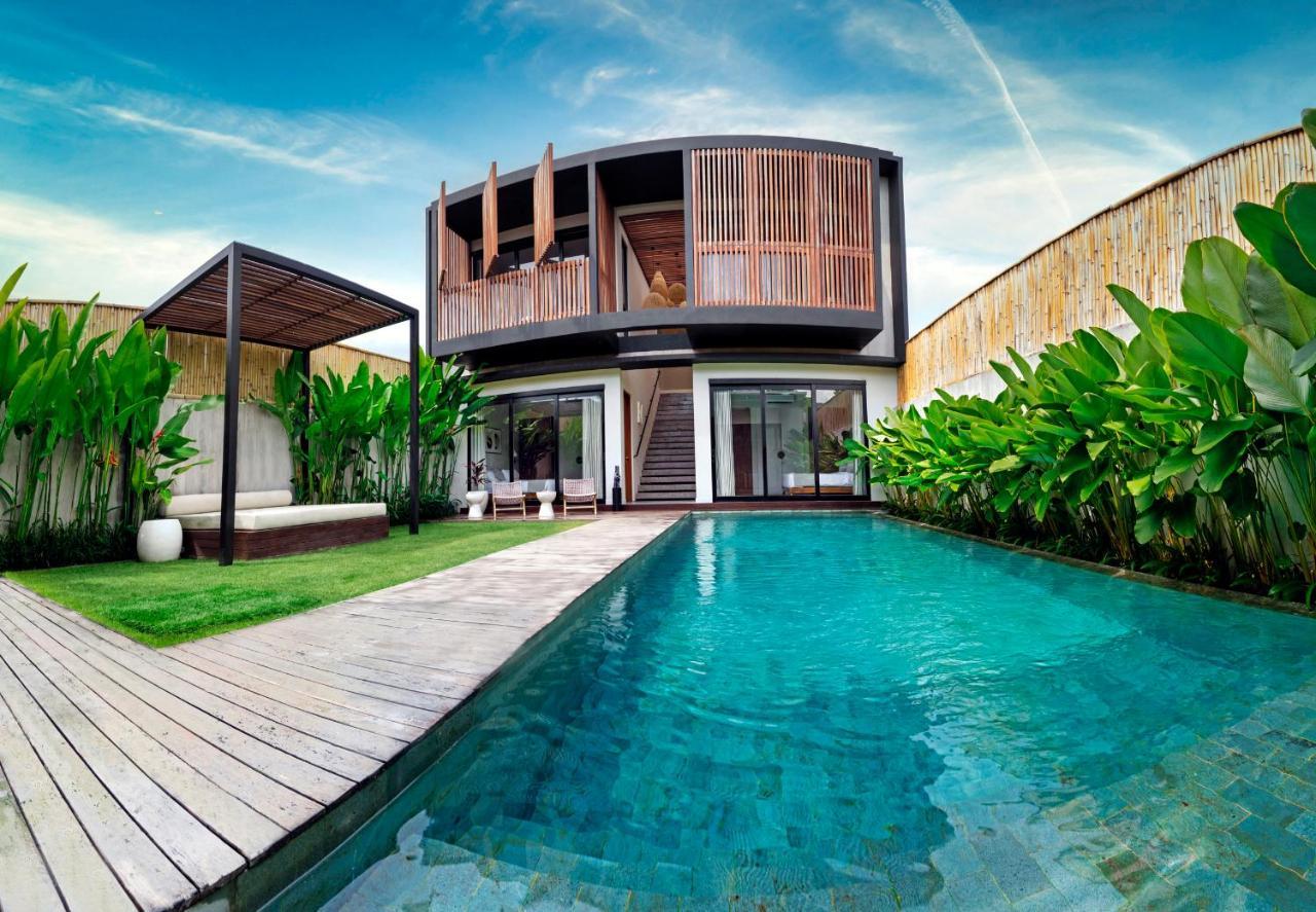 New 4 Bedroom 5 Min Walk To Berawa Beach Enclosed Livng Canggu  Exterior photo