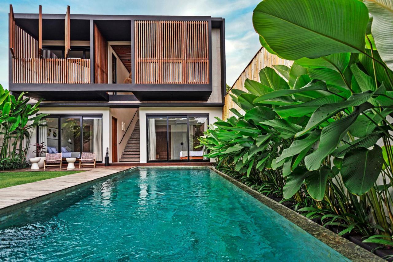 New 4 Bedroom 5 Min Walk To Berawa Beach Enclosed Livng Canggu  Exterior photo